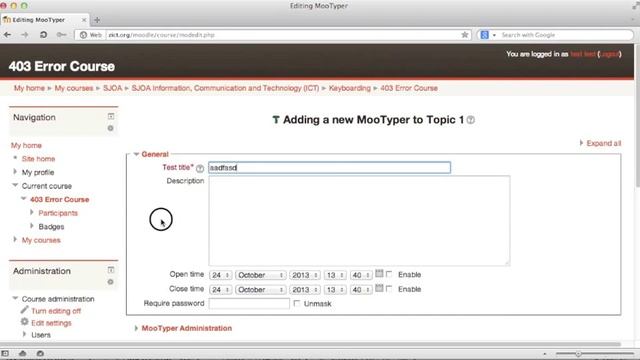 Moodle 403 error and How to Fix смотреть онлайн