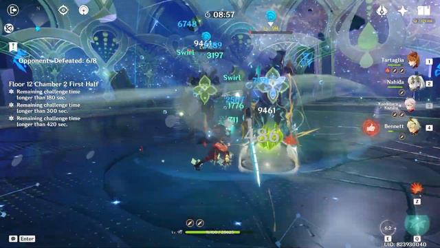 Childe International vs Childe Intergrassional - Two Best Team Showcase - Genshin Impact Abyss 3.2 смотреть онлайн