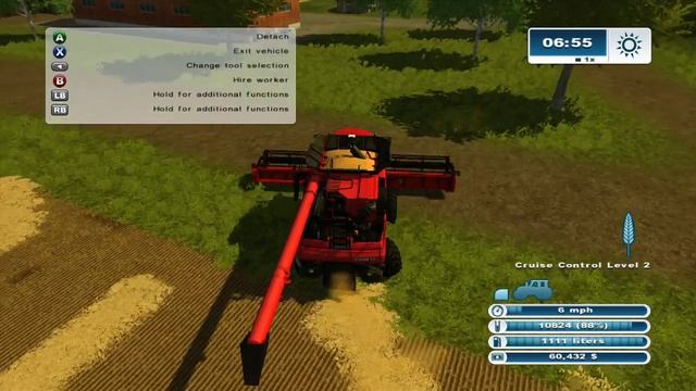 farming simulator 2013 xbox 360 lets play ep.10 last part of the harvest смотреть онлайн