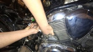Демонтаж Двигателя Suzuki Intruder VS800