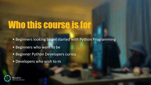 Python Course - Maadico Business Academy смотреть онлайн