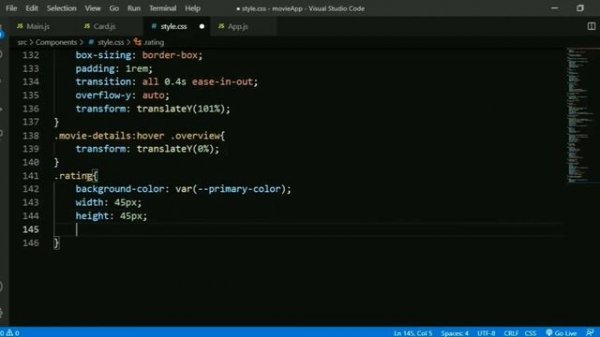Movie App using React Js| TMDB Api | Hooks in react |useState(),useEffect() for beginners.