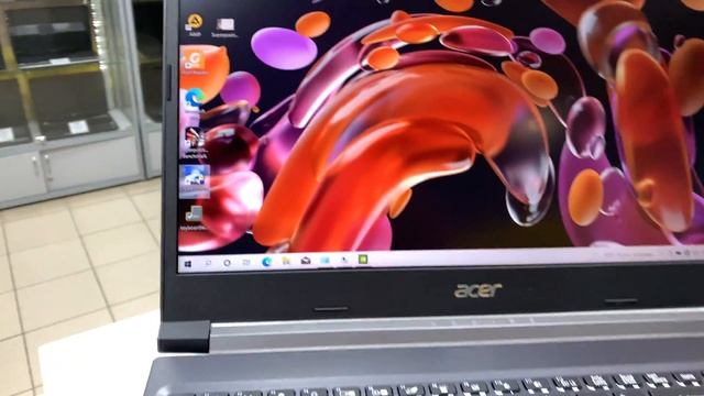 Обзор игрового ноутбука Acer Aspire 7 A715-42G-R6VJ смотреть онлайн