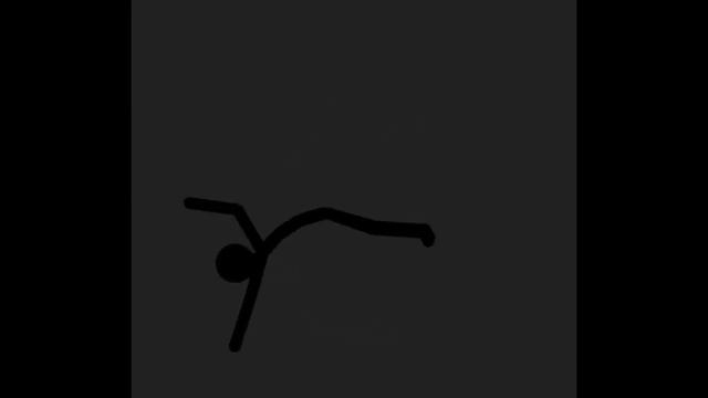 тестовая анимация сальто назад (рисуем мультфильмы 2)