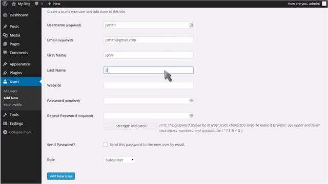 How to manage users in WordPress смотреть онлайн