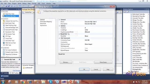 Transaction options in SSIS | MSBI Transaction | MSBI Tutorial | EdUnbox смотреть онлайн