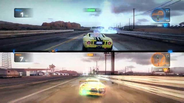 Blur split screen PC Games 2 player | Играть вдвоем на одном ПК смотреть онлайн