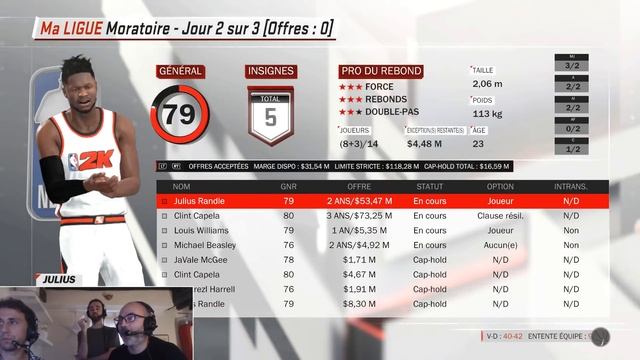 NBA 2K18 MyGM : épisode 4, on enchaîne avec la deuxième saison ! смотреть онлайн