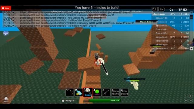 Let`s play Roblox part 3: lol day смотреть онлайн