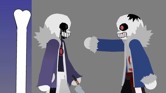 Crawl trap vs Killer sans and Horror sans (Stick nodes animation) смотреть онлайн