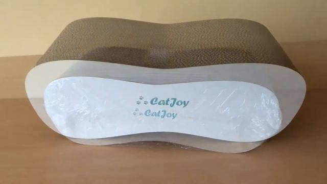 Обзор Когтеточки CatJoy S + кошка точит когти смотреть онлайн