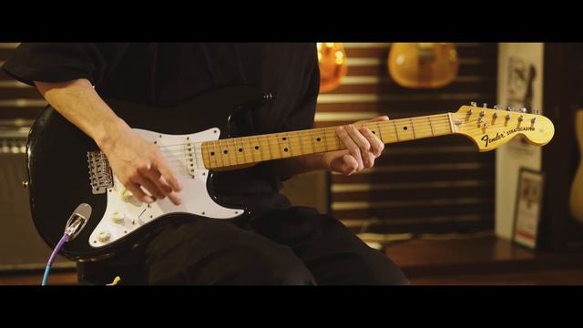 FENDER 1974 Stratocaster Black Alder Body смотреть онлайн