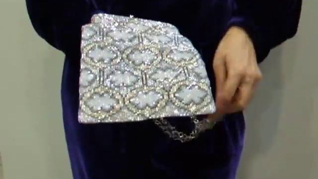 Beaded bag "Let is snow" смотреть онлайн