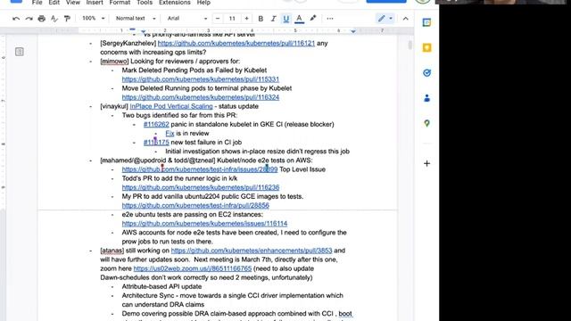 Kubernetes SIG Node 20230307 смотреть онлайн
