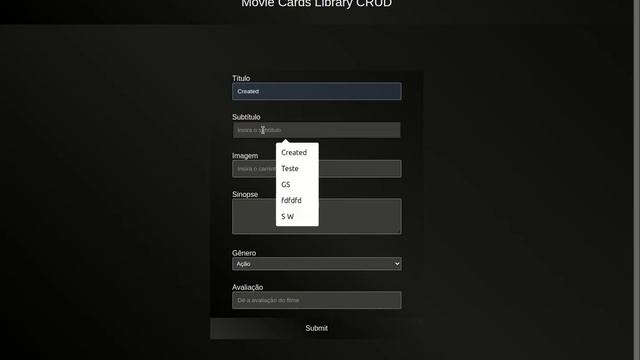 Movie Card CRUD (Create, Read, Update e Delete React Redux) versão 2 смотреть онлайн