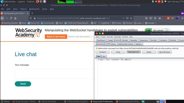 Manipulating the WebSocket handshake to exploit vulnerabilities смотреть онлайн