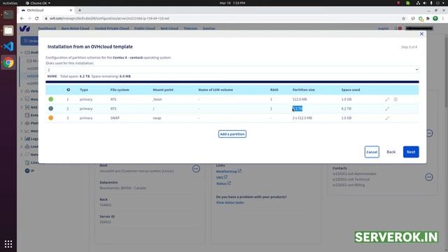 Install CentOS 8 on OVH Dedicated Server смотреть онлайн