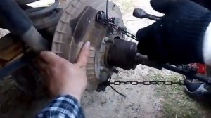 Как снять тормозной барабан на ниве.