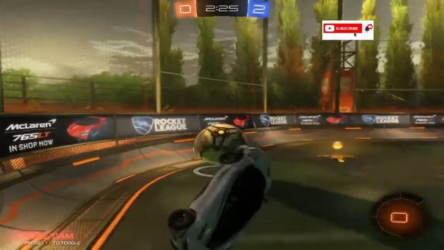 Playing with the Mclaren (Rocket League) смотреть онлайн
