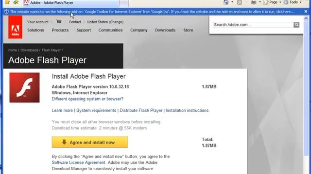 Install Adobe Flash Player смотреть онлайн