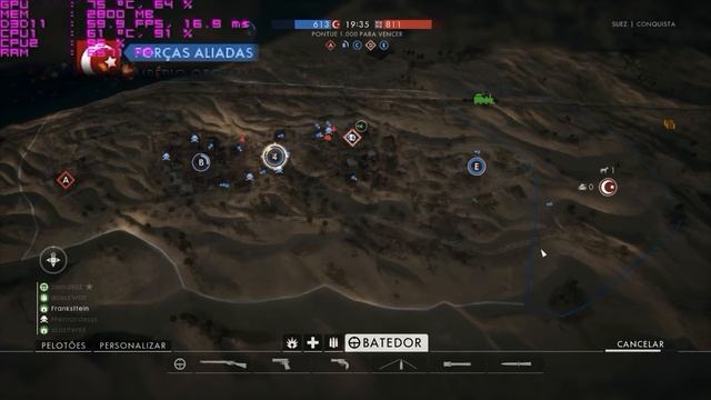 Teste: Battlefield 1 - GTX 1060 + AMD-FX 6300 смотреть онлайн