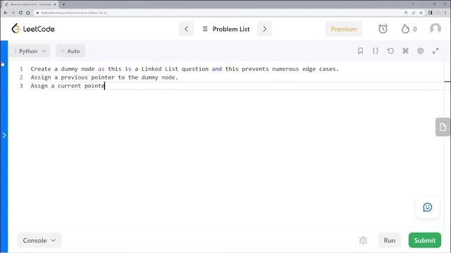 92. Reverse Linked List II - Python LeetCode Solution смотреть онлайн