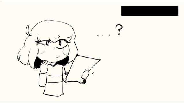 Чара и Азриель Рисунок {Undertale} смотреть онлайн