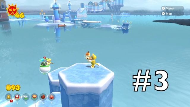 Bowser's Fury - The 3 Lost Kittens Near the Ruins Giga Bell - Walkthrough смотреть онлайн