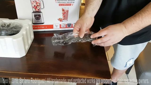 Tefal BL811D38/870 - 1318 High speed blender Unboxing смотреть онлайн