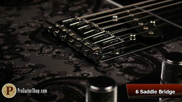 Fender FSR Black Paisley Telecaster смотреть онлайн