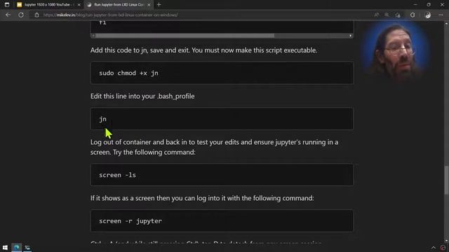 Install Jupyter Right: Linux Container on Windows смотреть онлайн