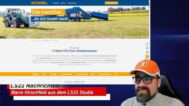LS22 #News 🆕✅ / Erstes Y2 Season Pass DLC: Göweil kommt mit vielen neuen Geräten in den FS22 смотреть онлайн