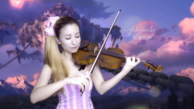 Castle in the sky - Carrying you violin cover смотреть онлайн