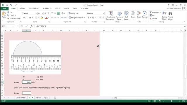 Excel Calculations PTQ 1-5 смотреть онлайн