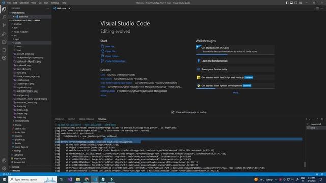 Error: error:0308010C:digital envelope routines::unsupported смотреть онлайн