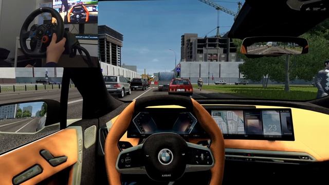 City Car Driving | 2022 BWM IX | FastDriving | Logitech G29 Gameplay смотреть онлайн