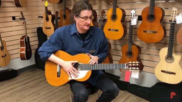 Yamaha GC32C soundcheck