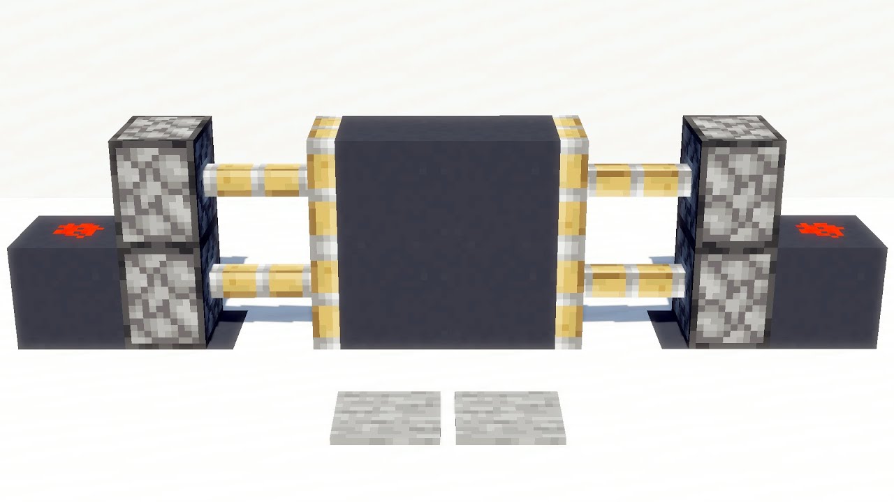 МЕХАНИЧЕСКАЯ ДВЕРЬ 2х2 В МАЙНКРАФТ! смотреть онлайн