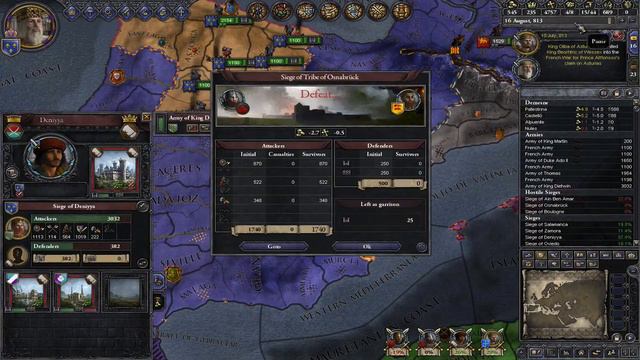 Crusader kings 2, Charlemagne: The rise of Karl Karling #16 - The final смотреть онлайн