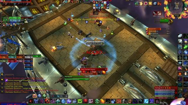 World of Warcraft: Warmaster Blackhorn "Empire of Hell - BoulderFist EU" [DS Normal 10 man] смотреть онлайн