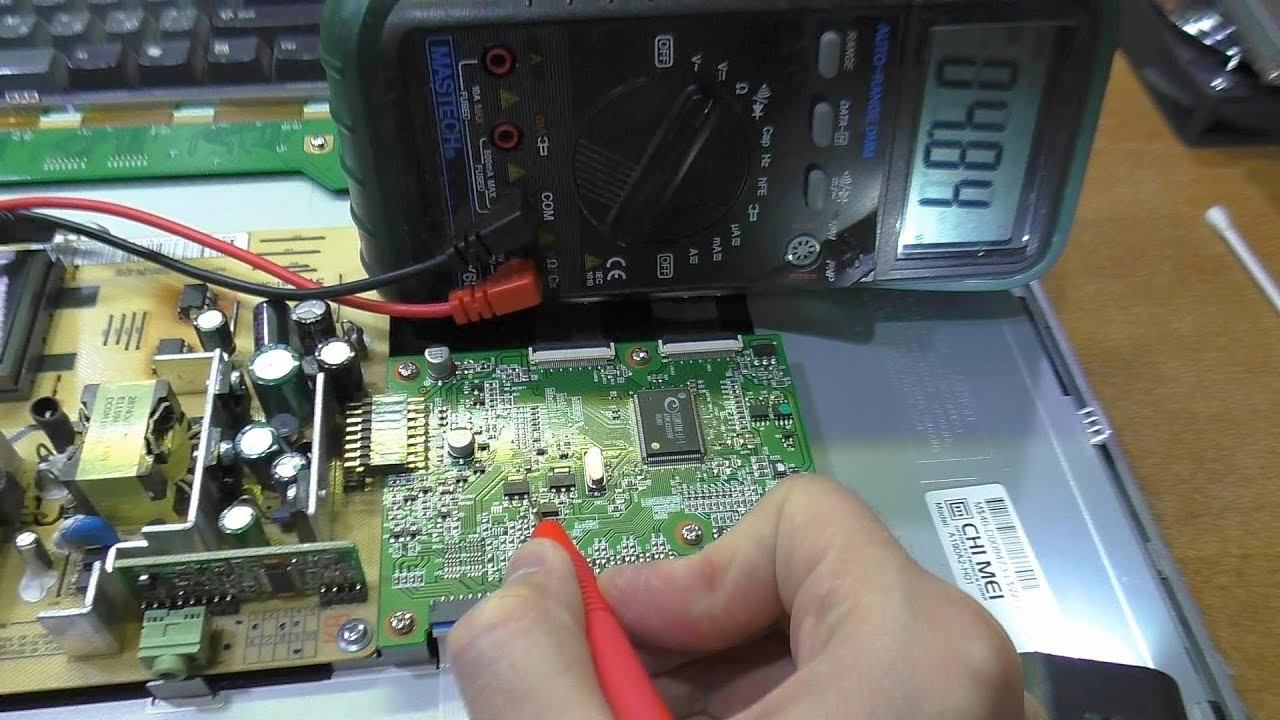 Не включается. Монитор Viewsonic VA1912w. РЕМОНТ