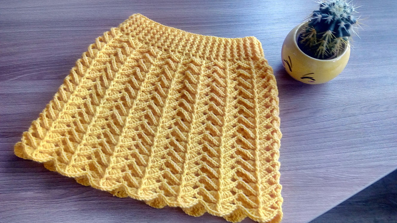 ЮБОЧКА КРЮЧКОМ НА 2-3 ГОДА смотреть онлайн