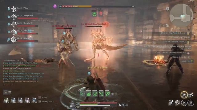 Abyssal Dreamscale Ruins Hall of the Eclipse lv 40 [15:00] - Bless Unleashed PC смотреть онлайн