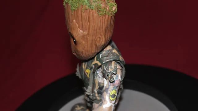 Custom Toys - Guardians of the Galaxy Groot in ALIENS Colonial Marine costume смотреть онлайн