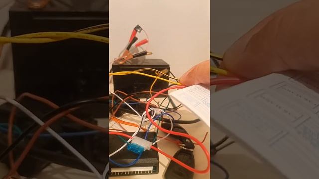 Установка центрального замка из китая Keyless entry system смотреть онлайн