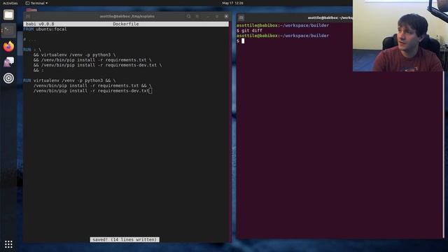 dockerfile RUN : \ && syntax (beginner) anthony explains #030 смотреть онлайн