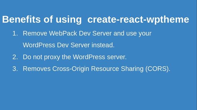 Integrating WordPress and React(The easiest approach) || React with WordPress смотреть онлайн