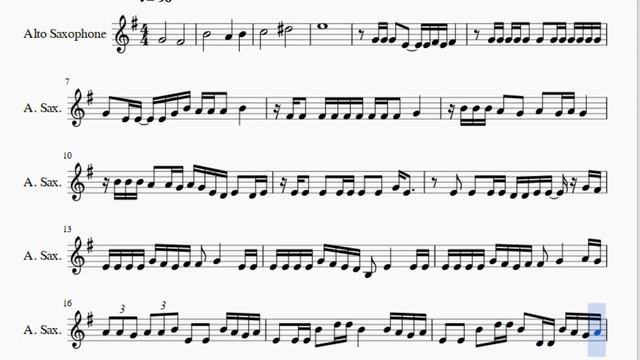 Alto Sax Sheet Music: How to play Stronger than You (Steven Universe Undertale Cover) смотреть онлайн