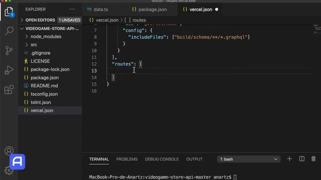Configurar proyecto Vercel y publicación en producción API GraphQL смотреть онлайн