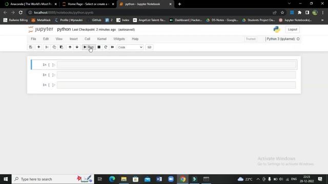 Installation of Jupyter notebook || Google collab Working смотреть онлайн